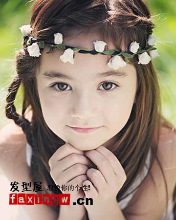 2012可愛小女孩髮型綁紮方法