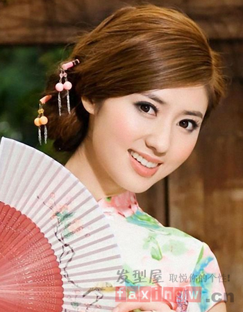 優雅挽發造型盤點  盡顯東方溫婉感
