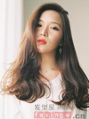 韓式女生流行捲髮圖片欣賞