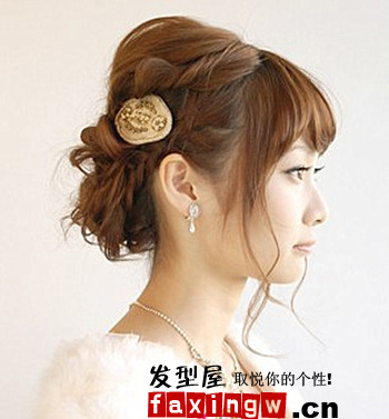 最新時尚甜美日系新娘扎發髮型