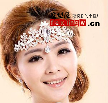 2012最新韓式新娘髮型圖片