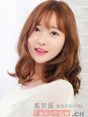 韓式女生捲髮精選 簡單時尚顯甜美