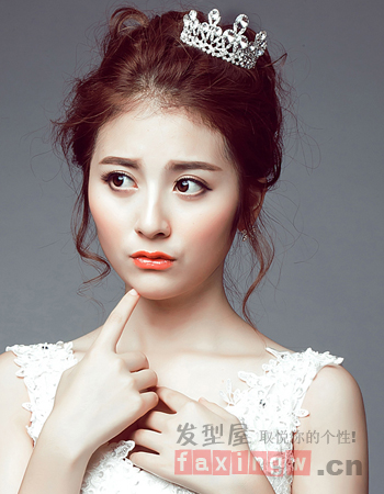 2015韓式新娘髮型集錦 塑造唯美浪漫俏佳人