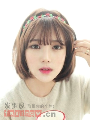 最新韓式空氣劉海髮型   教你變身可愛俏佳人
