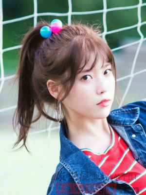 韓式馬尾扎發髮型 青春甜美少女范