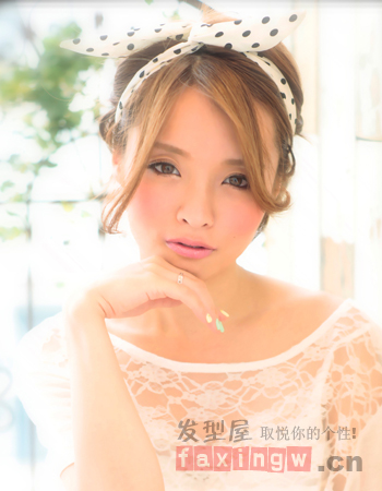 日系甜美新娘髮型設計 百變造型精緻迷人