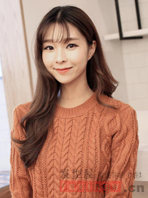 2014冬季韓國女生髮型 棕色染髮暖冬專屬
