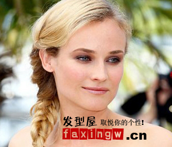 盤點好看的辮子髮型圖片