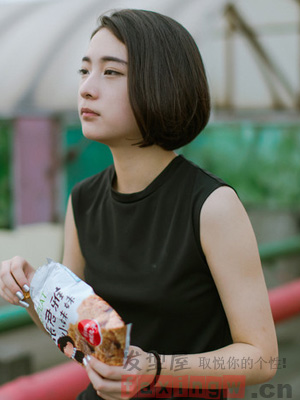 小清新瓜子臉短髮髮型  蓬鬆短髮給你精緻臉蛋