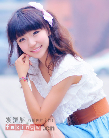 女生好看髮型扎法 領略夏日的甜美與清涼