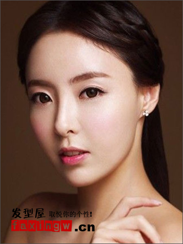 2012韓國最養眼的新娘髮型圖片 打造溫婉的氣質美人