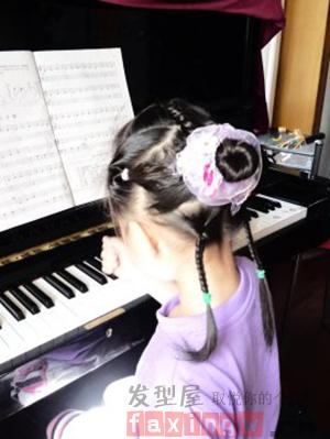 兒童鋼琴比賽髮型樣式