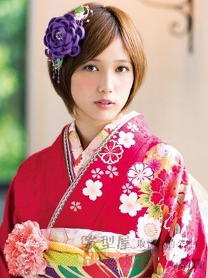 日本女孩成年獻禮    日式髮型圖片