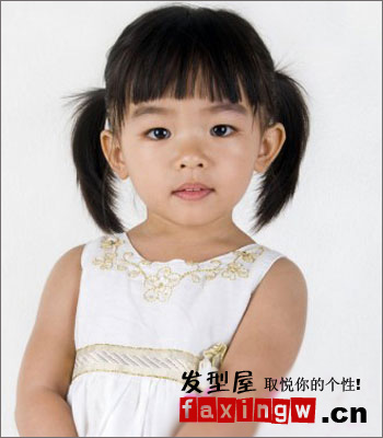 2012兒童髮型綁紮法大全 打造時尚清涼女寶寶造型