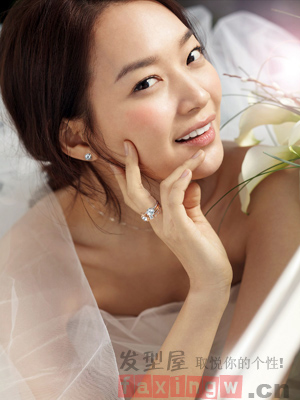 韓國新娘禮服髮型設計  氣質髮型打造完美婚禮