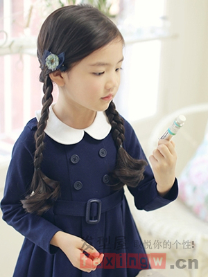 韓式甜美小女孩髮型集  時尚辣媽必學