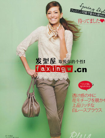 2011夏季清涼髮型露出額頭