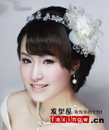 2013最新韓式新娘髮型圖片 打造清新優雅俏新娘