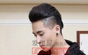 大背頭潮男髮型圖片 大背頭潮男髮型圖片