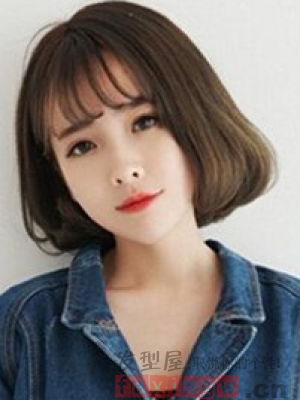 2016韓國女生短髮髮型 清新韓范美美噠