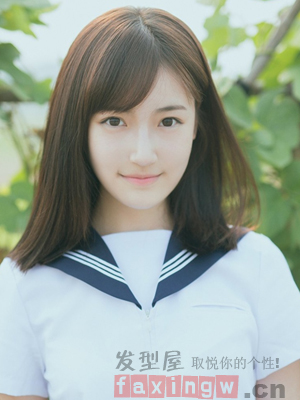日韓甜美半月形劉海推薦  俏皮髮型甜美減齡
