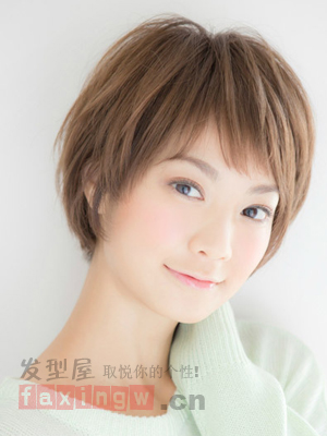 齊劉海短髮造型圖片