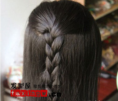 直發怎么紮好看 新款簡易公主頭扎發步驟