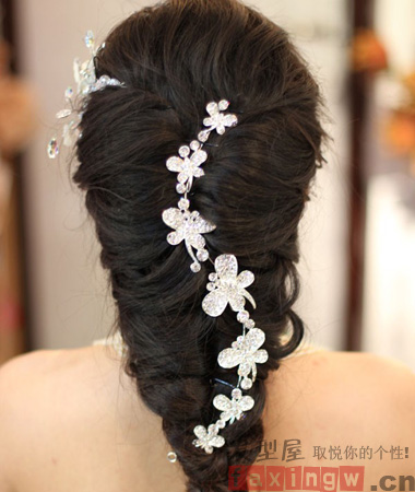 2013韓式清雅新娘髮型設計   絕美婚紗照新娘髮型