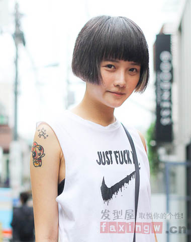 東京街頭最熱門的10款短髮 搭髮飾顯華麗簡約風