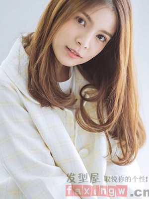 女生髮梢內扣髮型設計  甜美髮型清新瘦臉