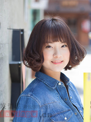 2015女生短髮蓬鬆燙