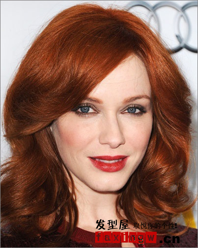 2012最新女生染髮顏色圖片 彰顯時髦性感染髮圖片 