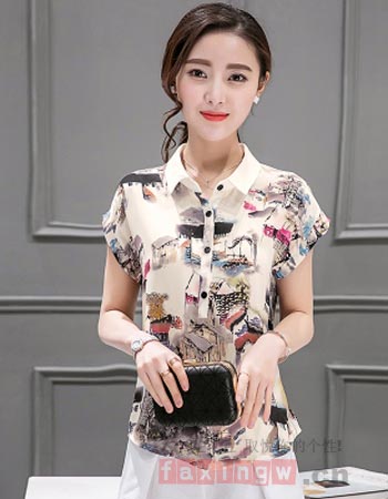 清新女生扎發髮型
