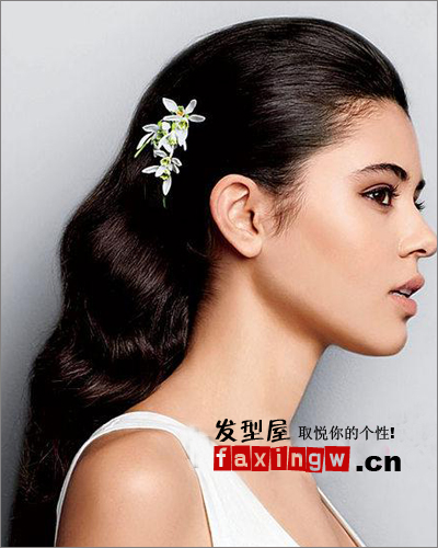 2012新款西式新娘髮型設計圖片 初秋幸福完美綻放