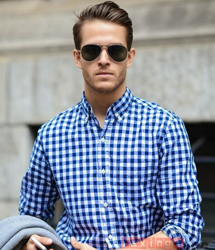 歐美背頭潮男髮型圖片 歐美背頭潮男髮型圖片