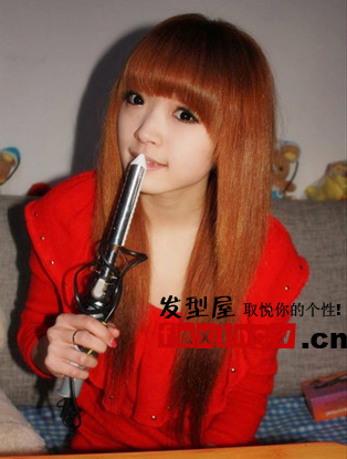 髮型diy 教你長直發速變精靈中長發梨花頭