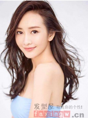 圓臉女生燙髮精選 時尚顯瘦一步到位