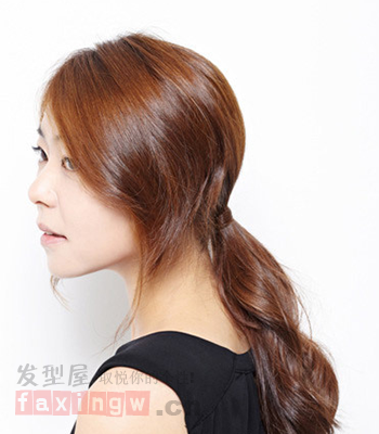 韓式馬尾髮型扎法 打造最優雅氣質