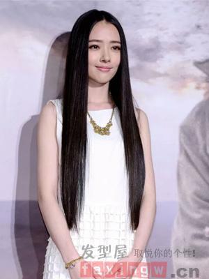 郭碧婷髮型圖片 鄰家碧玉的氣質