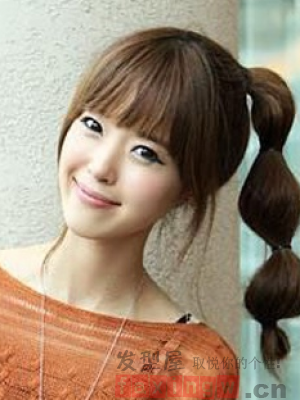 中學生文明韓式髮型 簡單清新更好看