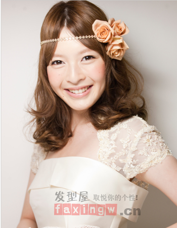  日式新娘髮型設計    輕鬆塑造美嬌娘
