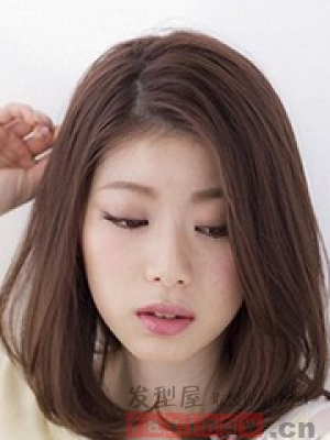 偏分內扣髮型圖片推薦 打造別樣時尚style