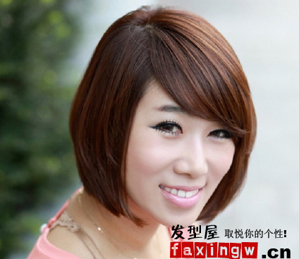 2012夏日最新韓式女生短髮髮型圖片