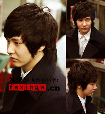 2010個性韓式男生髮型