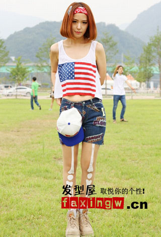 潮人街拍show 髮型服裝精彩搭配